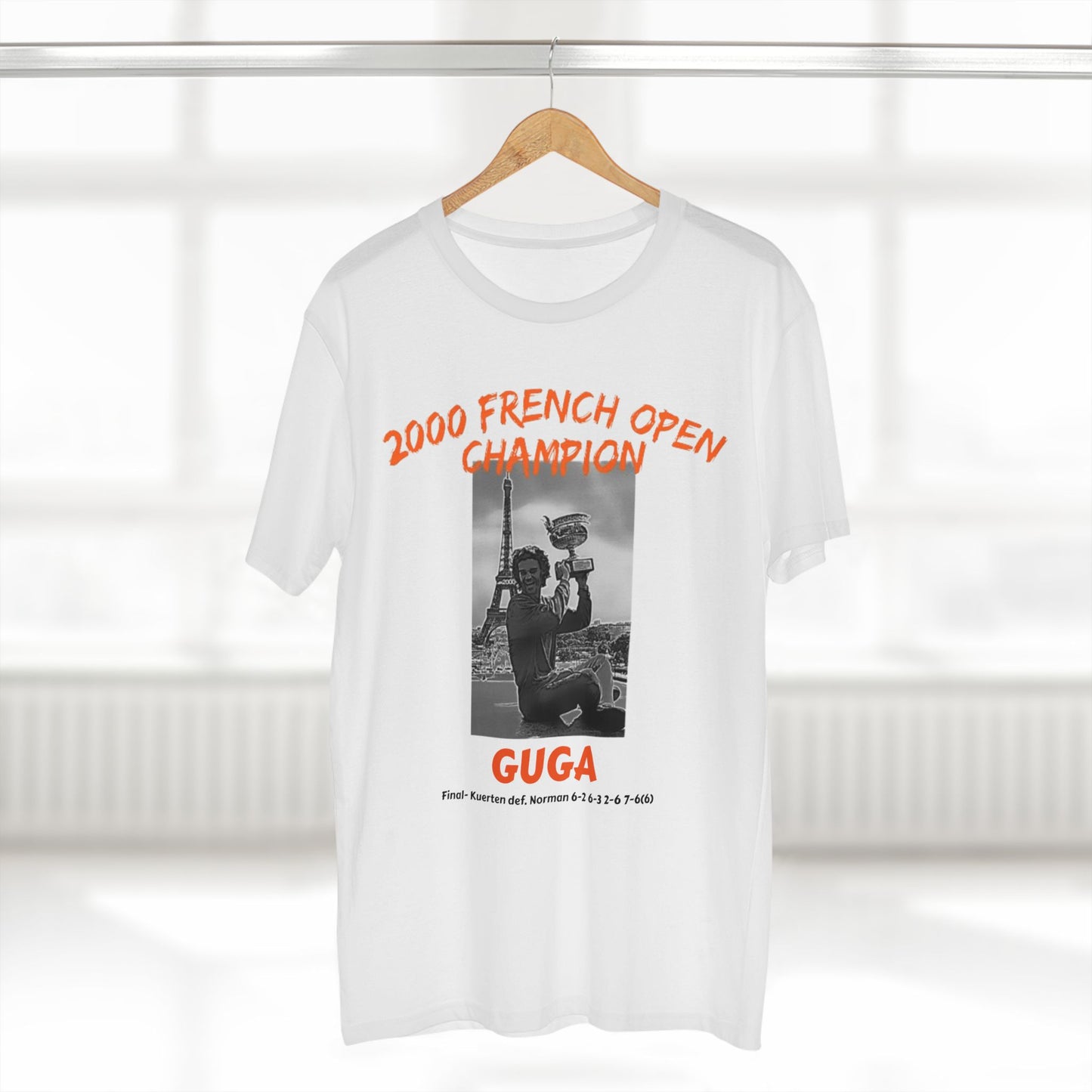 Kuerten 2000 French Open Champion Tee